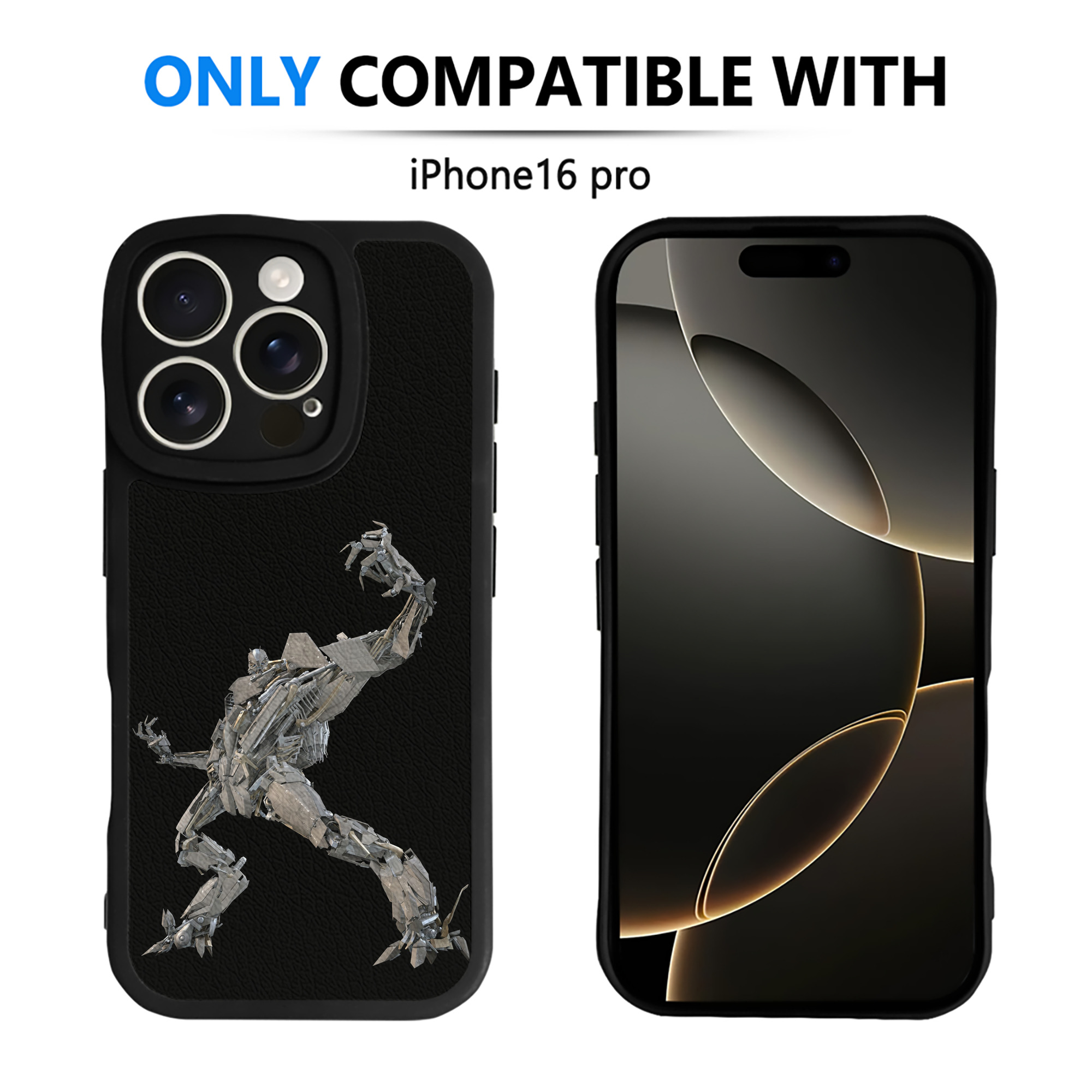 （画像用）  【iPhone 16シリーズ対応】シリコンスマホケース（レザー調） 材質：シリコン